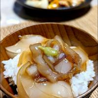 イチロッタさんのお料理〜ケンサキイカの琉球丼〜